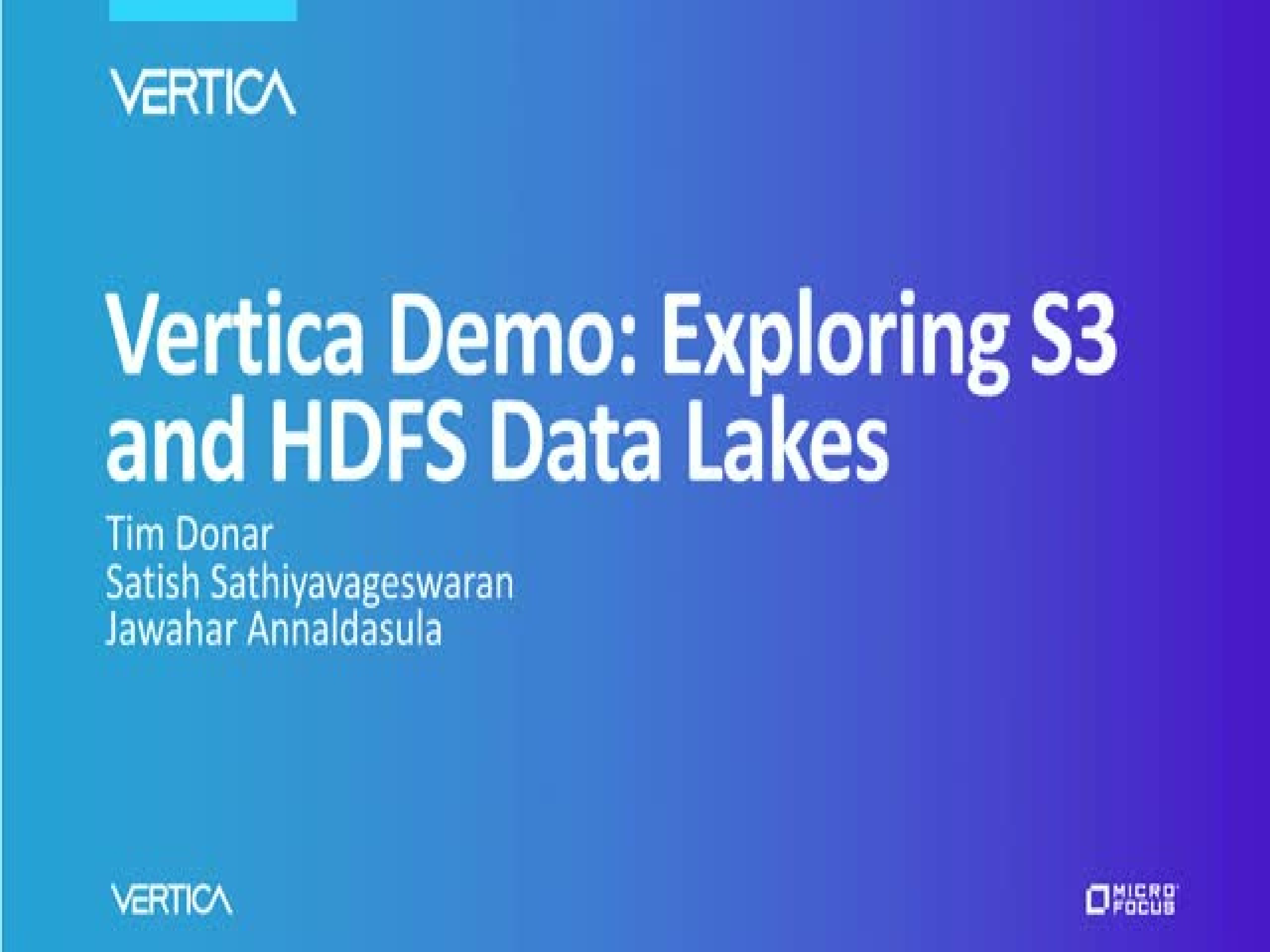 Under the Hood Vertica Introduction and Installation