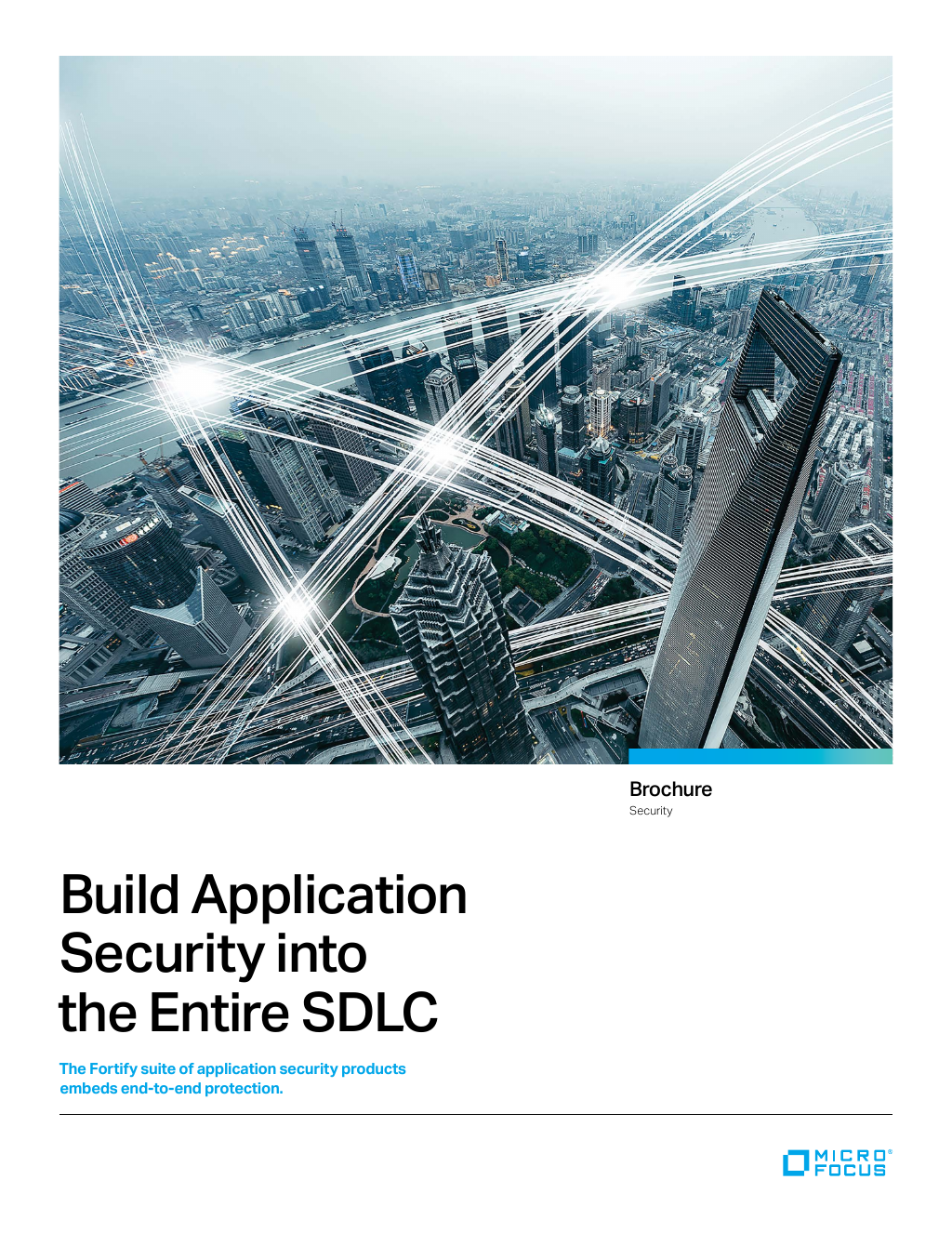 Build Application Security Into The Entire SDLC Brochure