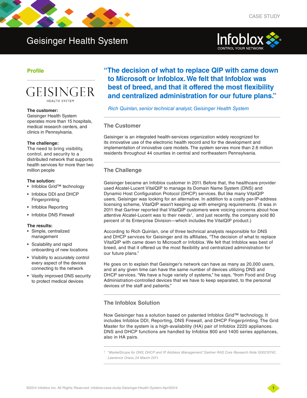 [Case Study] Geisinger Health System