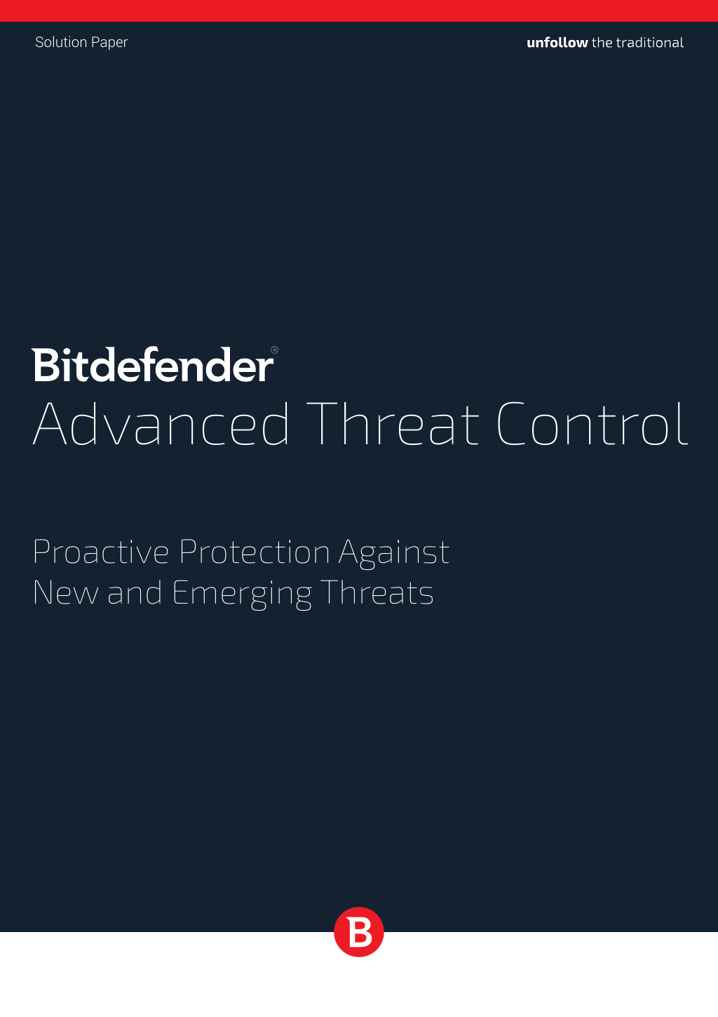 [Solution Brief] Advanced Threat Control: Proactive Protection Against ...