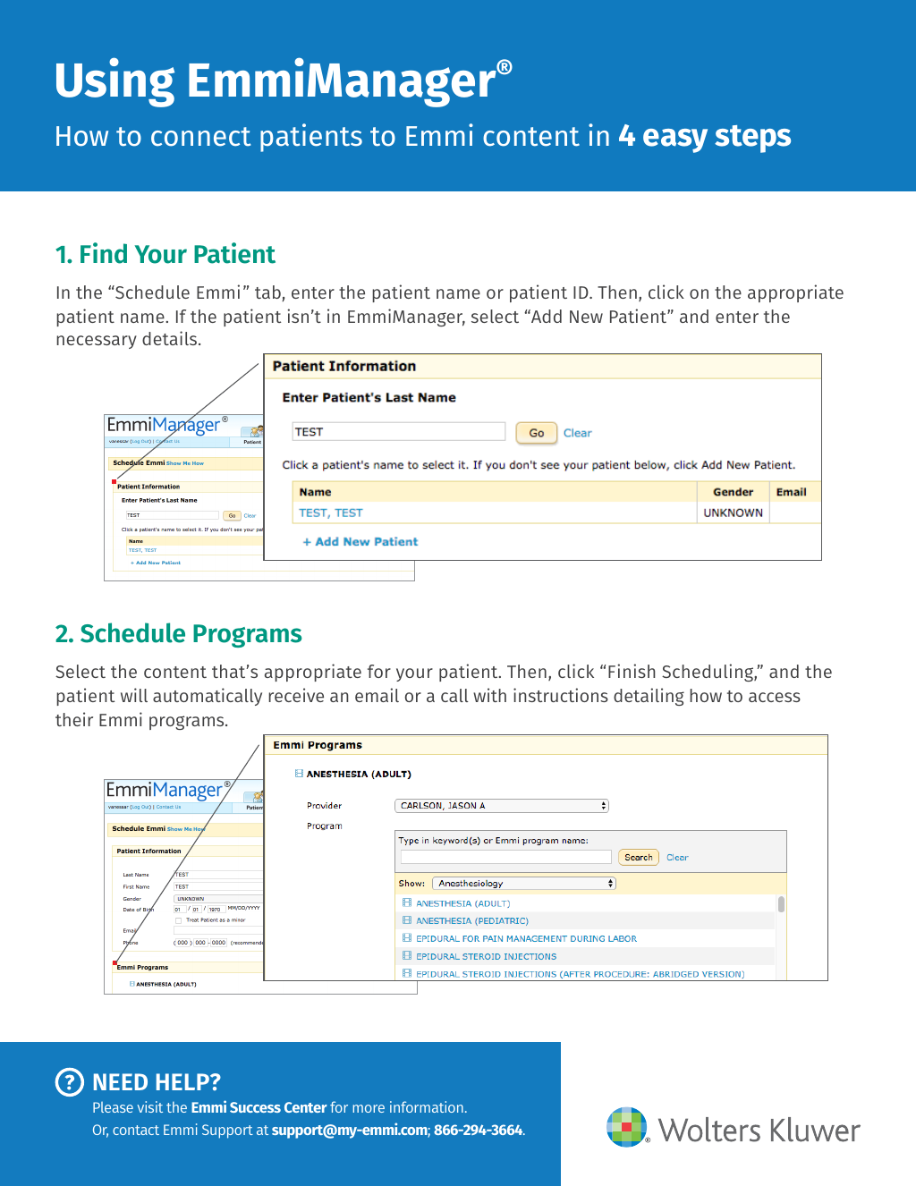 How To Use EmmiManager in Four Easy Steps