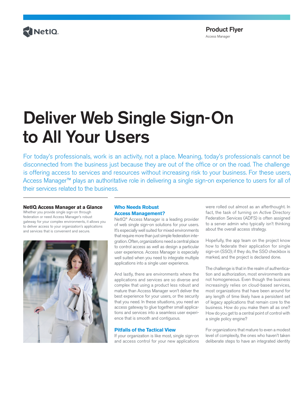 Product Flyer Deliver Web Single Sign On To All Your Users